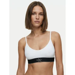 Calvin Klein Underwear Nedrček  črna / bela