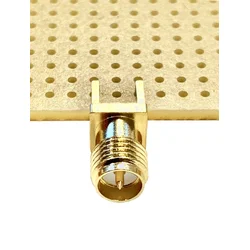 shumee SMA-RP vtičnica ravna za rob tiskanega vezja 1,2 mm