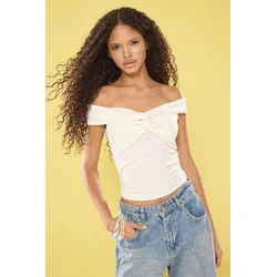 Trendyol Milla Ženska bluza, Krem