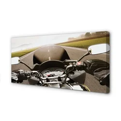 tulup.si Slika na platnu Motorcycle cesta nebo vrh 140x70 cm