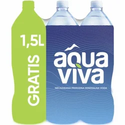 VODA NEGAZIRANA AQUA VIVA 1,5L 5+1 GRATIS