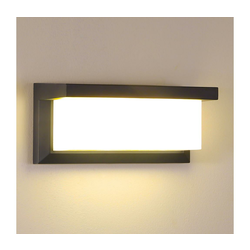 Brilagi - Spoljna zidna LED svetiljka BRICKY LED/12W/230V antracit IP54