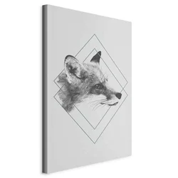 artgeist Slika Na Platnu Clever Fox