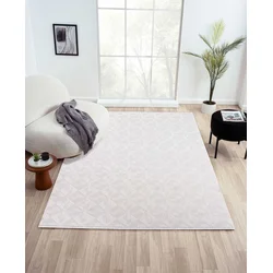 Conceptum Hypnose Tepih Zenta Zn004, 100x300 cm, Beli