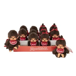 Monchhichi Mončiči standard Fant in Dekle 14cm assort