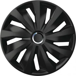 Grip Pro Black Wheel Cover Set - 15