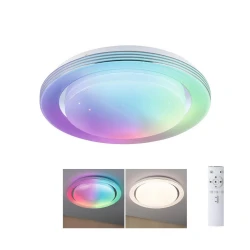 Paulmann 70547 - LED RGBW/38,5W prigušiva stropna svetiljka RAINBOW 230V + daljinski upravljač