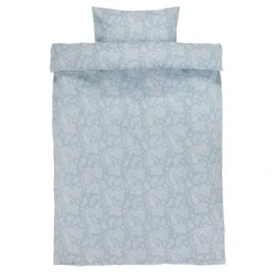 Set flanelske posteljine PATRICIA 140x200 plava