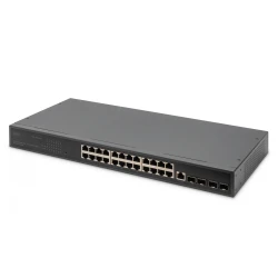 24 Port GE 4 SFP+ UPLINK L2+ Switch 24 Port 10/100/1000+4SFP+ UPLINK Switch