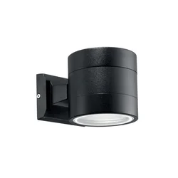 Spoljna zidna svetiljka Snif Round AP1 G9 1x40W crna Ideal Lux