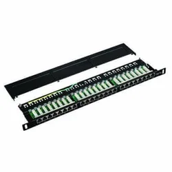 DATACOM Patch panel 19 STP 24 portov CAT5E LSA 0,5U