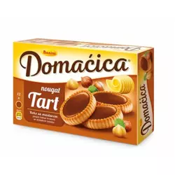 Keks domacica tart nugat 210g banini