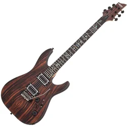 Schecter C-1 Exotic Ebony NS Natural Satin Električna kitara (Rabljeno)
