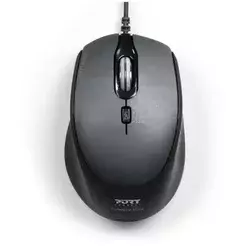 Port Designs Miš Office, Pro Silent, Crni