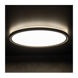 Kanlux 31503 - LED plafonsko svetlo za kupatilo AZPO LED/18,5W/230V pr. 29 cm IP54 crna
