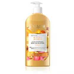 EVELINE - BOTANIC EXPERT - HRANLJIVI LOSION SA 5 DRAGOCENIH ULJA 350ML