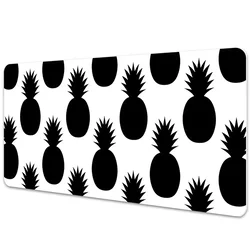 Decormat Podloga za pisalno mizo Black pineapples