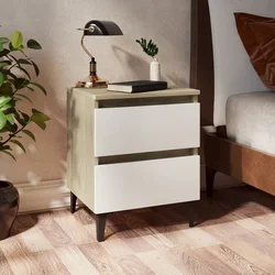 Vidaxl Stenska polica 60x20x85 cm trden predelan les