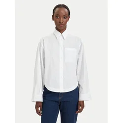 BOSS Srajca C_Boskota-1 50566871 Bela Oversize