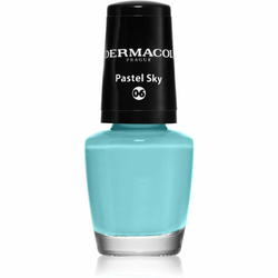 Dermacol Mini lak za nokte nijansa 06 Pastel Sky 5 ml