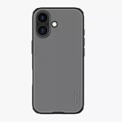 Maska Nillkin Super Frosted Shield Pro za iPhone 17 Pro (bez otvora za logo) transparent crna
