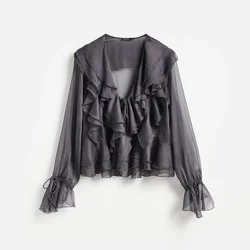 Reserved - Bluza s volanima
