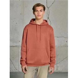 Sinsay - Basic hoodie - Koral