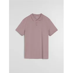 Sinsay - Pamučna polo majica - pastelno roze