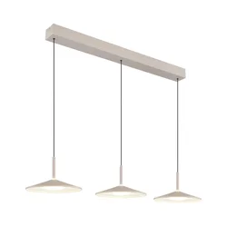 Globo 15635SA-3H - LED luster na sajli LAMPONE LED/24W/230V 4000K bež