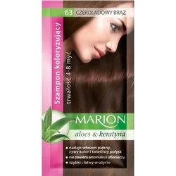 Marion Color šampon za lase 4-8 pranj št. 63 čokoladno rjava