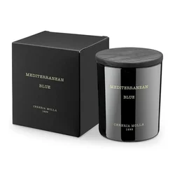 shumee Dišeča sveča Mediteransko modra Cereria Molla 230 g