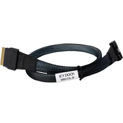 Icy Dock MB410L-B SAS kabel 0.5 m, črn