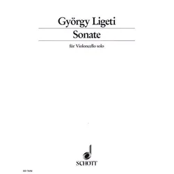 LIGETI:SONATE VIOLONCELLO SOLO