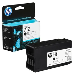 HP 712 80-ml Black Designjet Ink Cartridge
