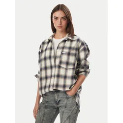 Guess Jeans Srajca W5BH40 WGMH1 Modra Regular Fit