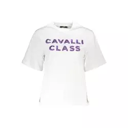 CAVALLI CLASS Ženska majica QXT62A-JD060_BIANCO_00053, Bela