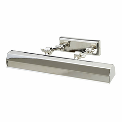 Elstead CHAWTON-PLM-PN - Osvetljenje za slike CHAWTON 2xE14/40W/230V hrom