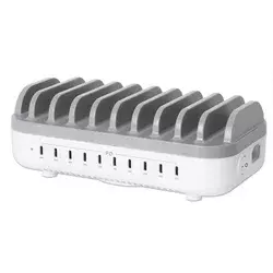 USB-C punjač MANHATTAN, 10x USB-C, 200W, PD 3.0