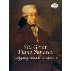 MOZART:SIX GREAT PIANO SONATAS