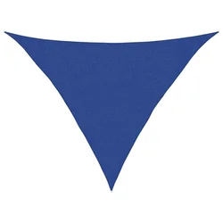 Vidaxl Senčno jadro 160 g/m2 modro 3x3x4,2 m HDPE