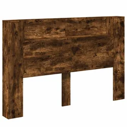 Krevetna ploča s LED-om Dimljeni Hrast 160 x 16,5 x 103,5 cm