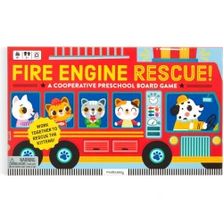 Družabna igra Mudpuppy Fire Rescue Action!