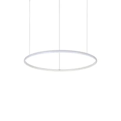 Ideal Lux - LED luster na sajli HULAHOOP LED/28W/230V 3000K prečnik 61 cm CRI 90 bela