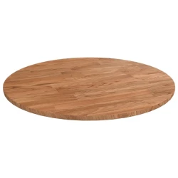 Okrugla stolna ploča smeđa O40x1,5 cm tretirana hrastovina