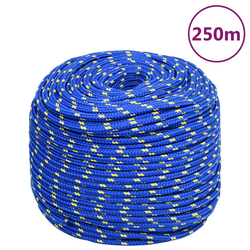 Brodski konop plavi 6 mm 250 m od polipropilena