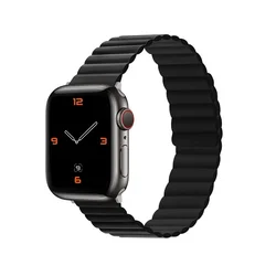 Silikonska narukvica za Apple Watch sa magnetom, Crna 38/ 40/ 41mm