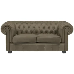 Landscape CHESTERFIELD ZOFA, umazano rjava tekstil