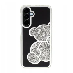 Maska Teddy Bear za Samsung A36 5G/ A366B/ A56 5G/ A566B srebrna