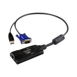 KVM Sw. Aten kabel USB VGA-Cat.5e/6 adap