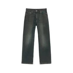 WEEKDAY Kavbojke Galaxy Hanson nočno modra